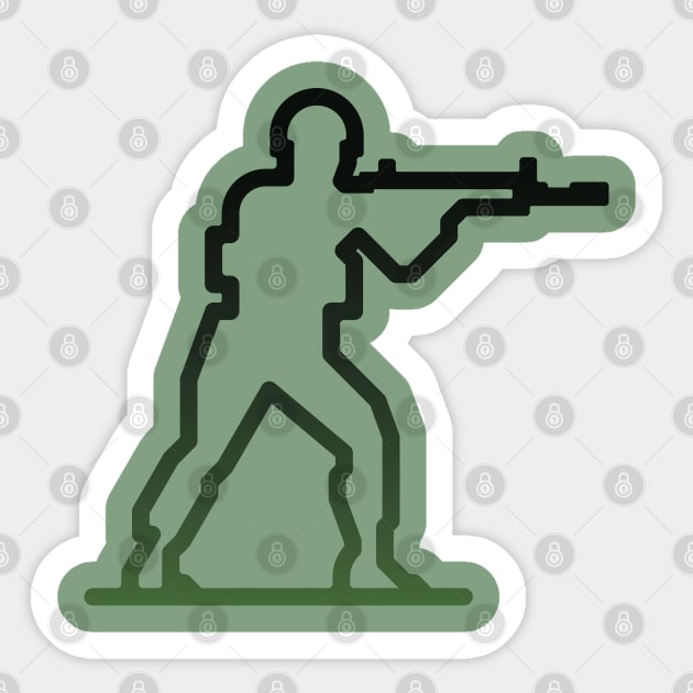 Toy Soldier Sticker by oksalyesilok